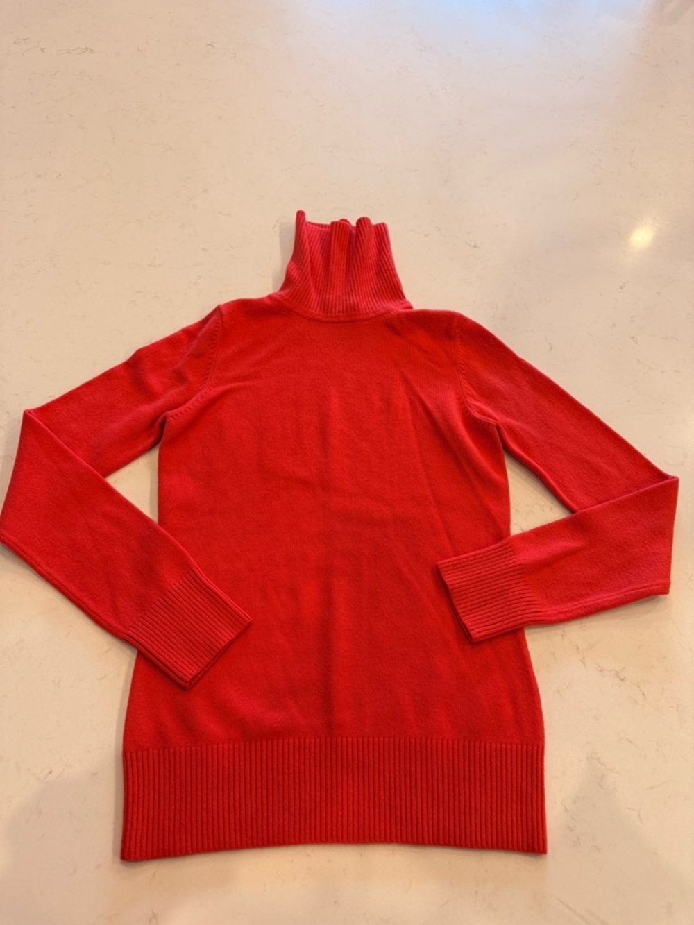 French Connection Tangerine Turtleneck Sweater